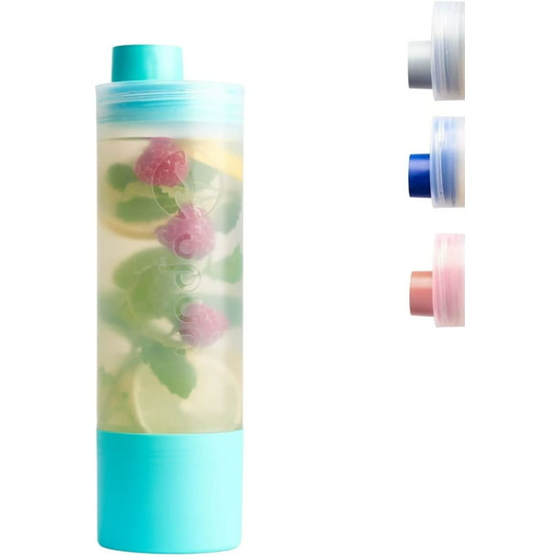Gym Dishwasher Safe UNDA Water Bottle with Storage Compartment 19oz Water Bottles for Travel School with Hiding Container 3 In 1 Convertible Drinking Bottle and Cup 